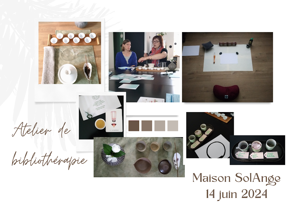 Partage de savoir | Bibliothérapie créative à la Maison SolAnge | Cléry Saint André